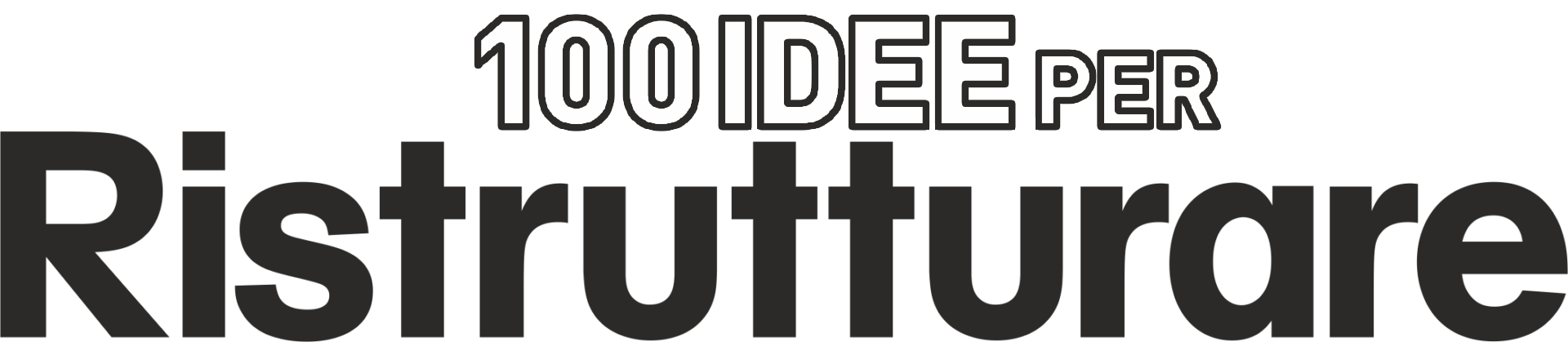 Logo 100 Idee per Ristrutturare